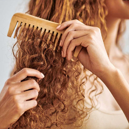 Peigne afro en bambou | Naturel démêlant