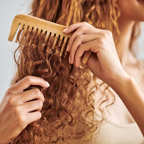 Peigne afro en bambou | Naturel démêlant